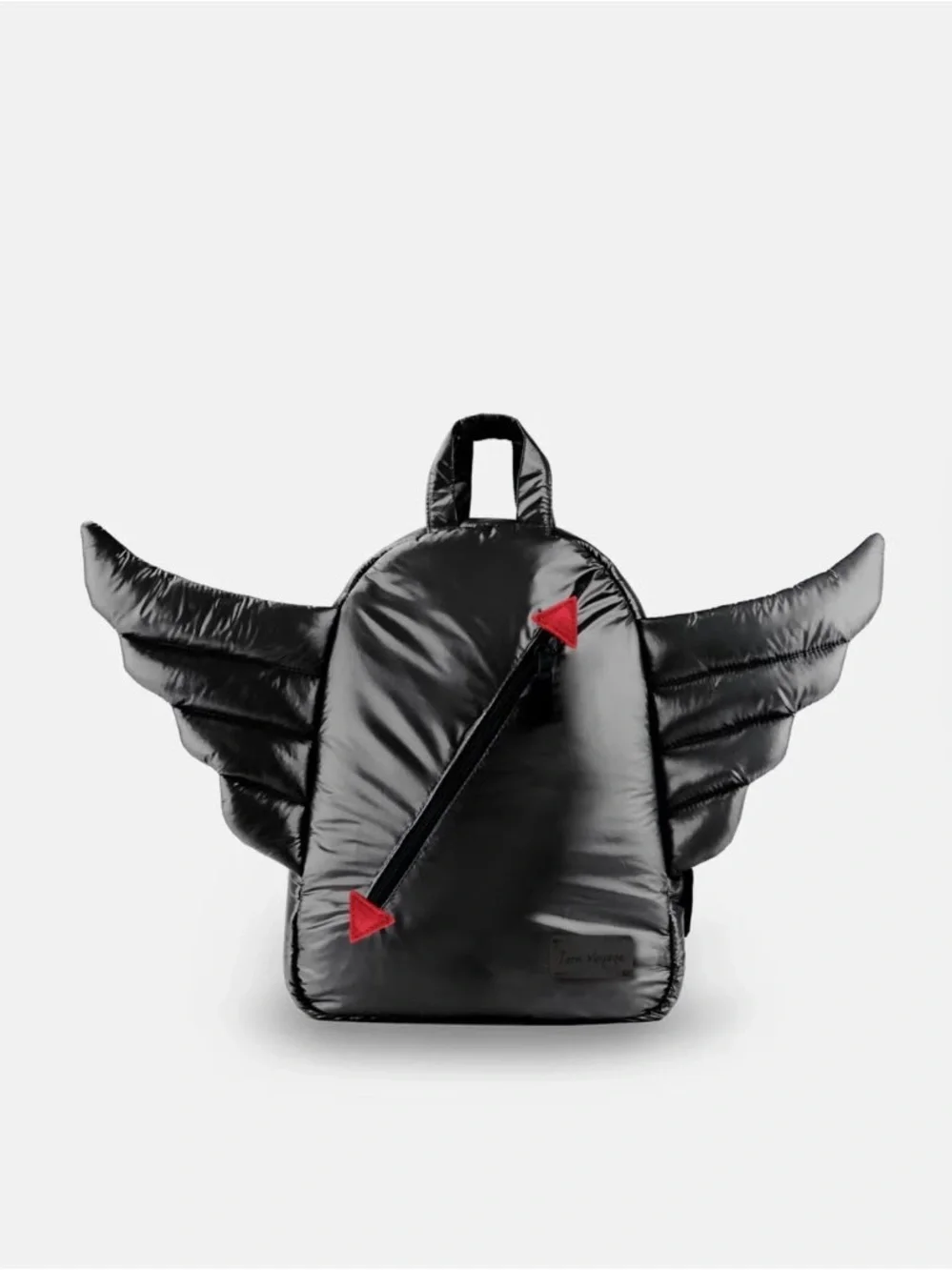 7 AM Enfant black puffer wing backpack NWT